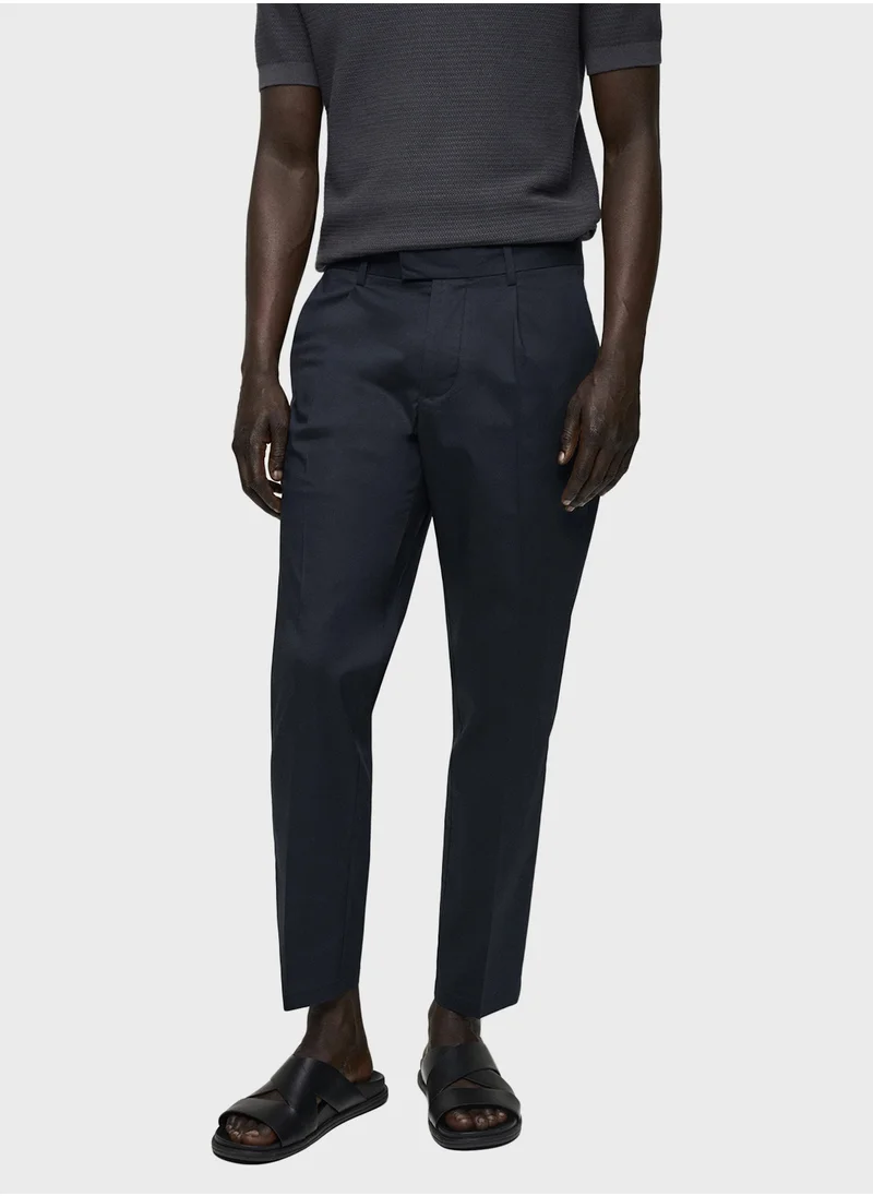 Mango Man Jon Straight Fit Pants