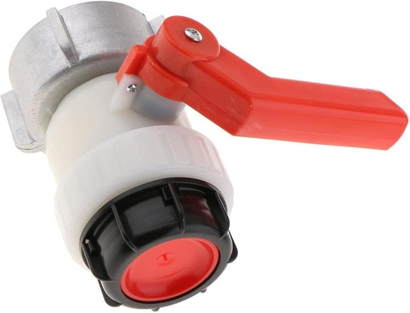 80mm Inlet 50mm Outlet Portable Discharge Control Valve for IBC Tanks Home Garden Use - Image 1