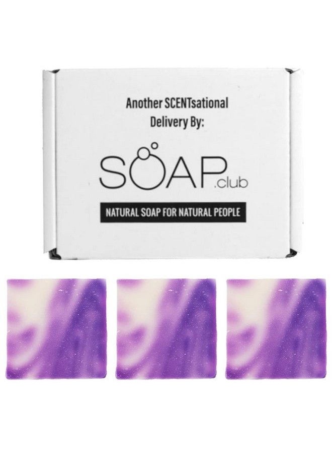 soap club - Lavender Soap Gift Set For Women Handmade Bath Soaps Box Vegan Soap Gift Set For Face And Body Each Bath Soap Gift Set Bar Box Is An Ideal Present For Mothers Day Daughters (3 Pack) - Image 1