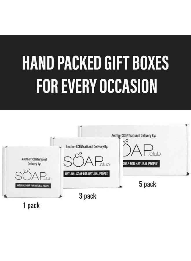 soap club - Lavender Soap Gift Set For Women Handmade Bath Soaps Box Vegan Soap Gift Set For Face And Body Each Bath Soap Gift Set Bar Box Is An Ideal Present For Mothers Day Daughters (3 Pack) - Image 1