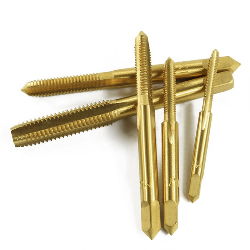 5pcs HSS Metric Plug Hand Tapper Set Screw Thread Tap Drill Bit M3 M4 M5 M6 M8 For Machine Tools - Image 5