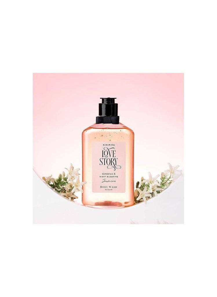 KIMIRICA - Kimirica Love Story Summer Body wash Gentle Exfoliating Shower Gel - Image 1