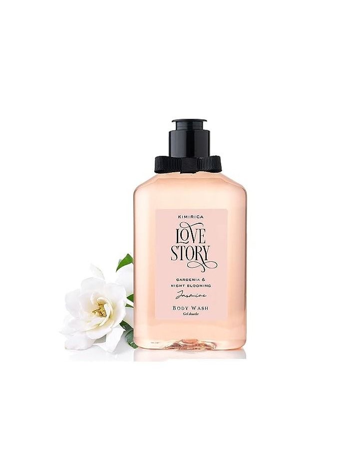 KIMIRICA - Kimirica Love Story Summer Body wash Gentle Exfoliating Shower Gel - Image 1