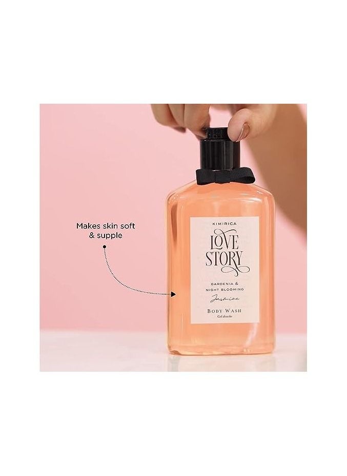 KIMIRICA - Kimirica Love Story Summer Body wash Gentle Exfoliating Shower Gel - Image 1