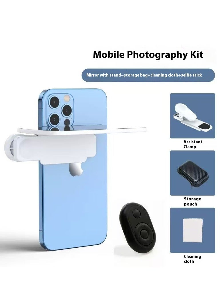 Travel Reflection Mirror Phone Clip – Portable Photography Tool for Stunning Outdoor Shots, Creative Landscapes & Travel Selfies - Image 1