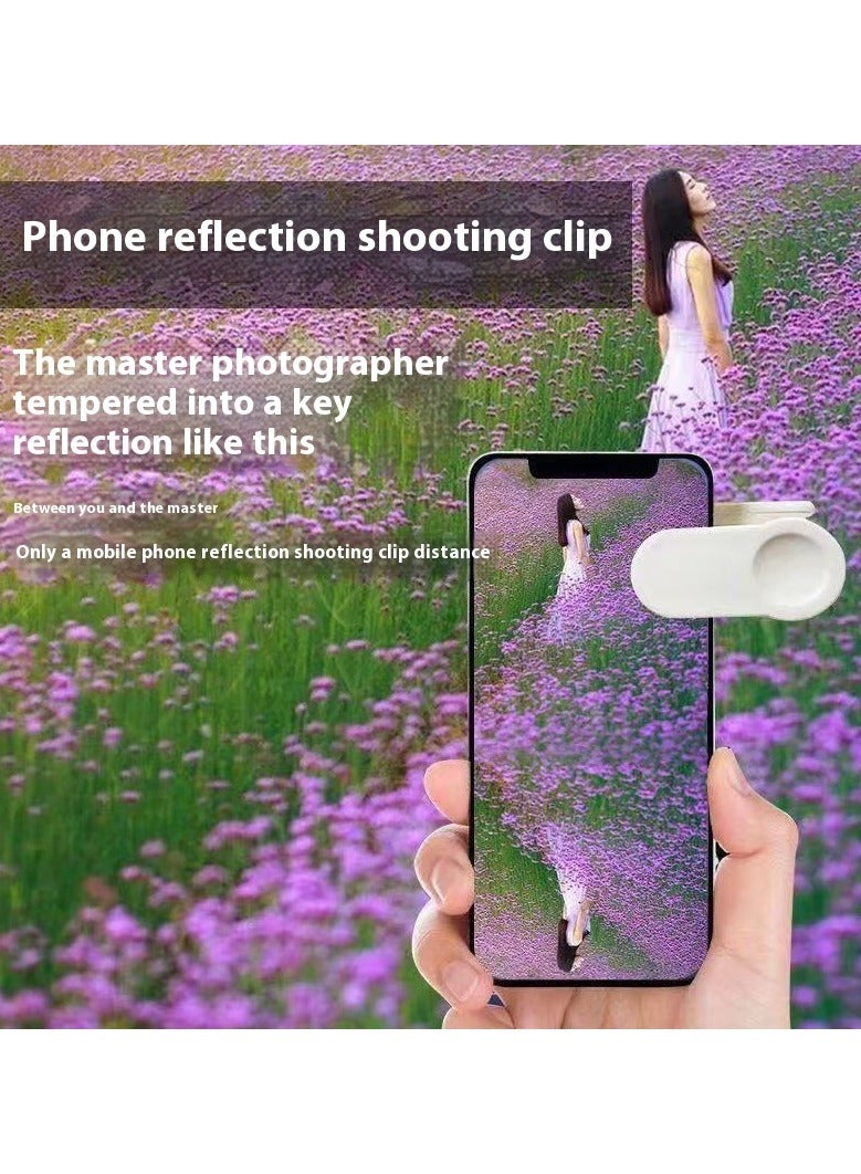 Travel Reflection Mirror Phone Clip – Portable Photography Tool for Stunning Outdoor Shots, Creative Landscapes & Travel Selfies - Image 2