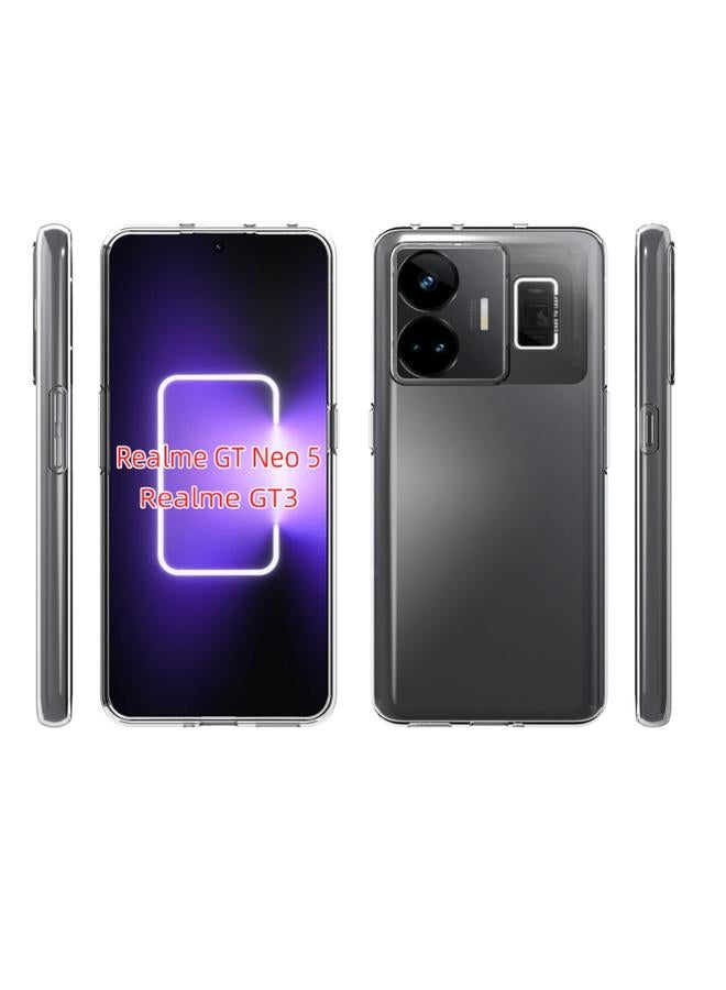 اس-توب جراب لهاتف Realme GT Neo 5 5G / GT Neo 5 5G 240W جراب هاتف TPU مقاوم للماء - Image 2