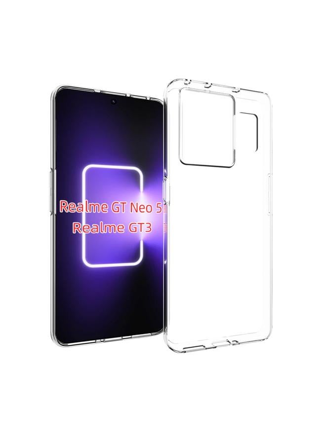 اس-توب جراب لهاتف Realme GT Neo 5 5G / GT Neo 5 5G 240W جراب هاتف TPU مقاوم للماء - Image 1