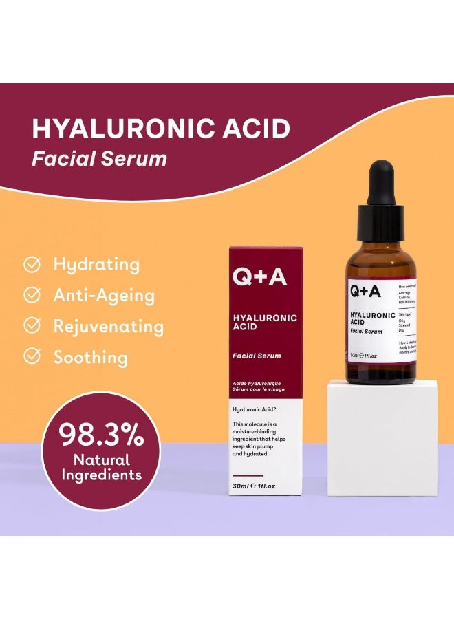 كيو+إيه سيروم وجه بحمض الهيالورونيك كيو + ايه سيروم حمض الهيالورونيك فائق الترطيب لبشرة صحية وممتلئة. 30 مل - Image 5