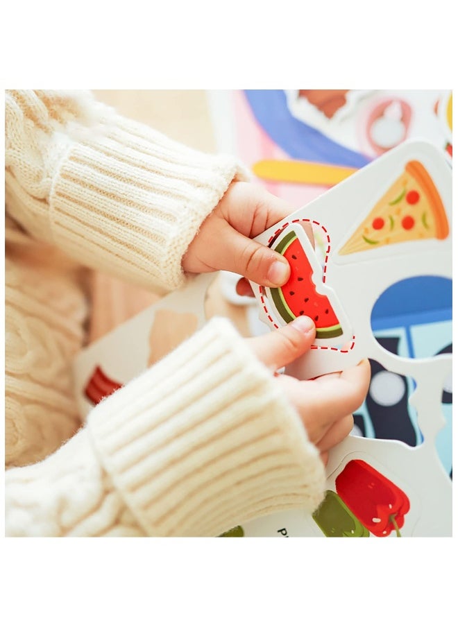 Early Education Busy Book for Kids, Toddler Early Learning Busy Book, Kindergarten/ Prek/ Preschool Learning Activities,  Educational Toys for 3 Years Old + Boys and Girls Develops Fine Motor Skills  - Image 5