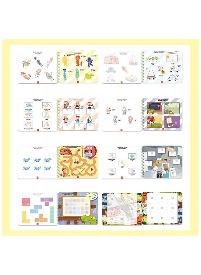 Early Education Busy Book for Kids, Toddler Early Learning Busy Book, Kindergarten/ Prek/ Preschool Learning Activities,  Educational Toys for 3 Years Old + Boys and Girls Develops Fine Motor Skills  - Image 3