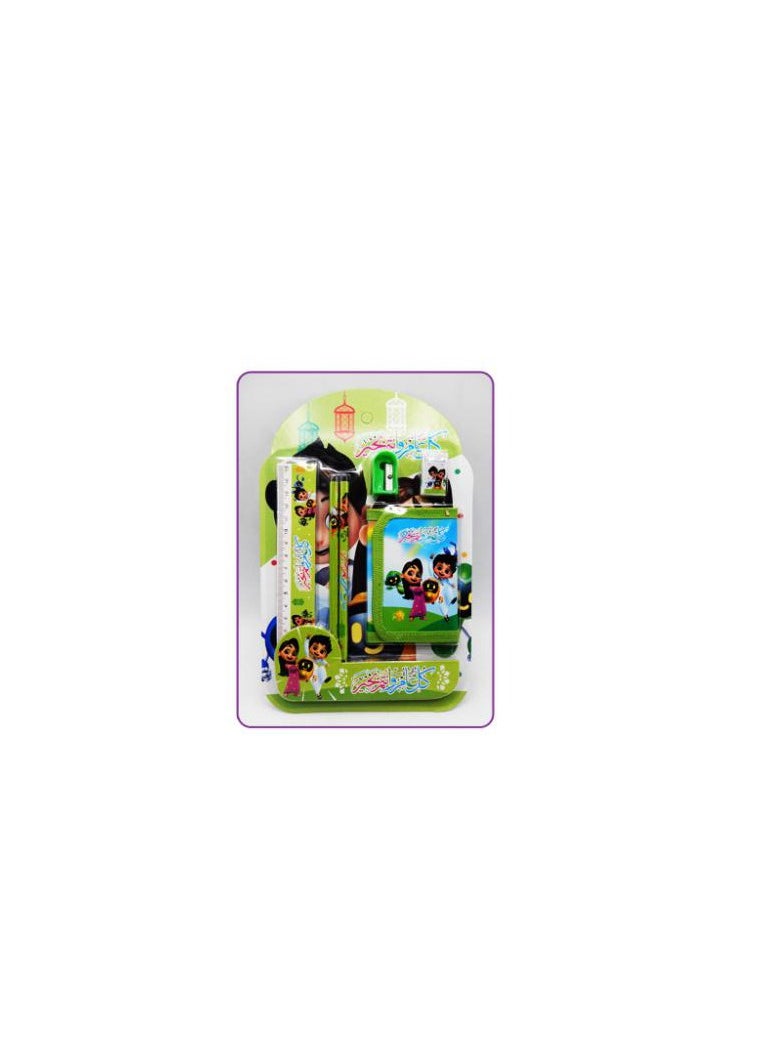 AL QADAH - UAE Stationery Set with Wallet A Perfect Blend of Functionality and Style - Image 1