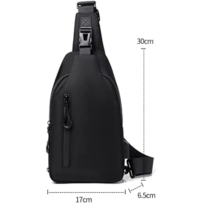 BELLSBERRY Sling Crossbody Backpack Bag Waterproof Shoulder Backpack Chest Bags Casual Daypack with Slim Pocket Wallet for Travel Cycling suitable for men and women - Image 4