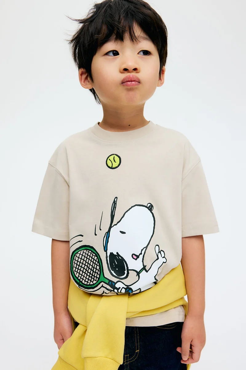 H&M Printed oversized T-shirt