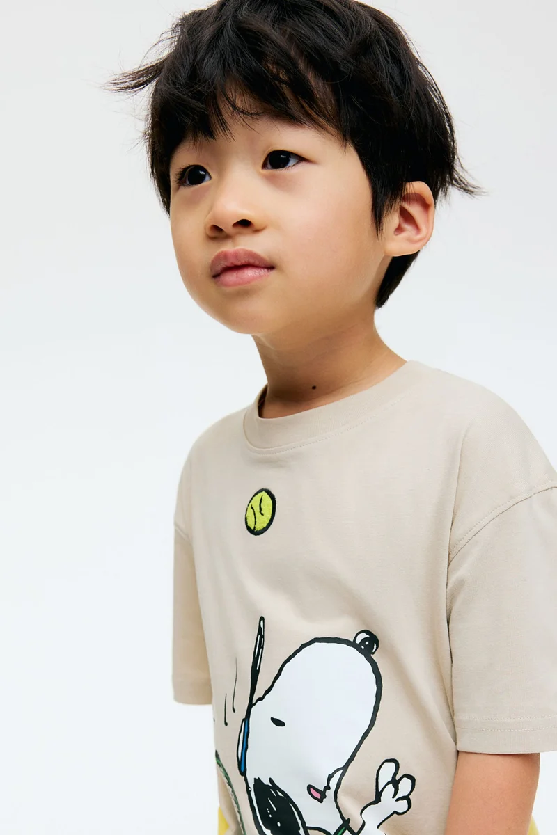 H&M Printed oversized T-shirt