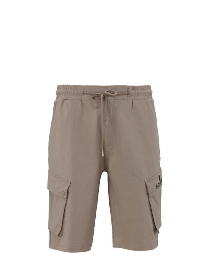 Selene Men Cotton Cargo Shorts with Drawstring - Image 1