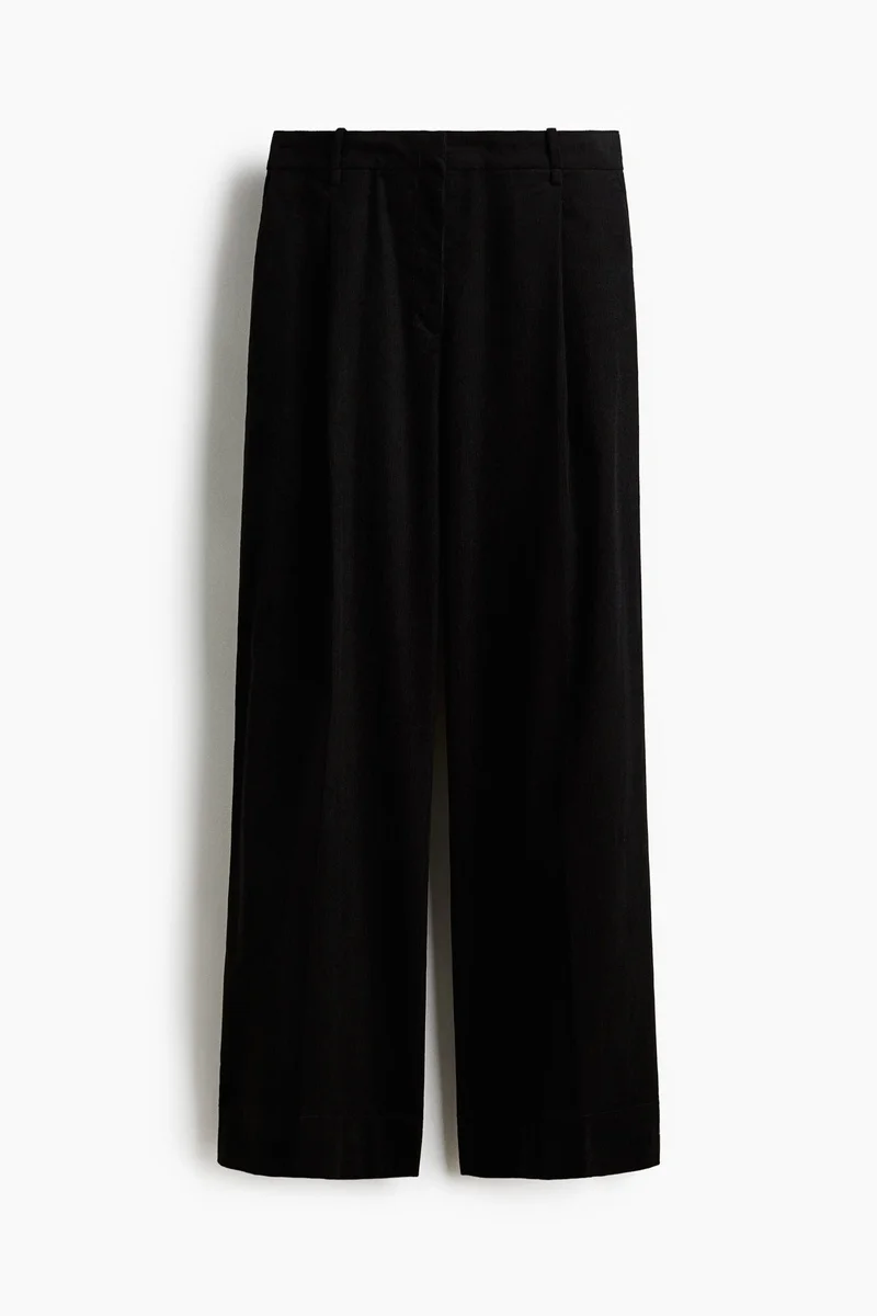 H&M Wide corduroy trousers