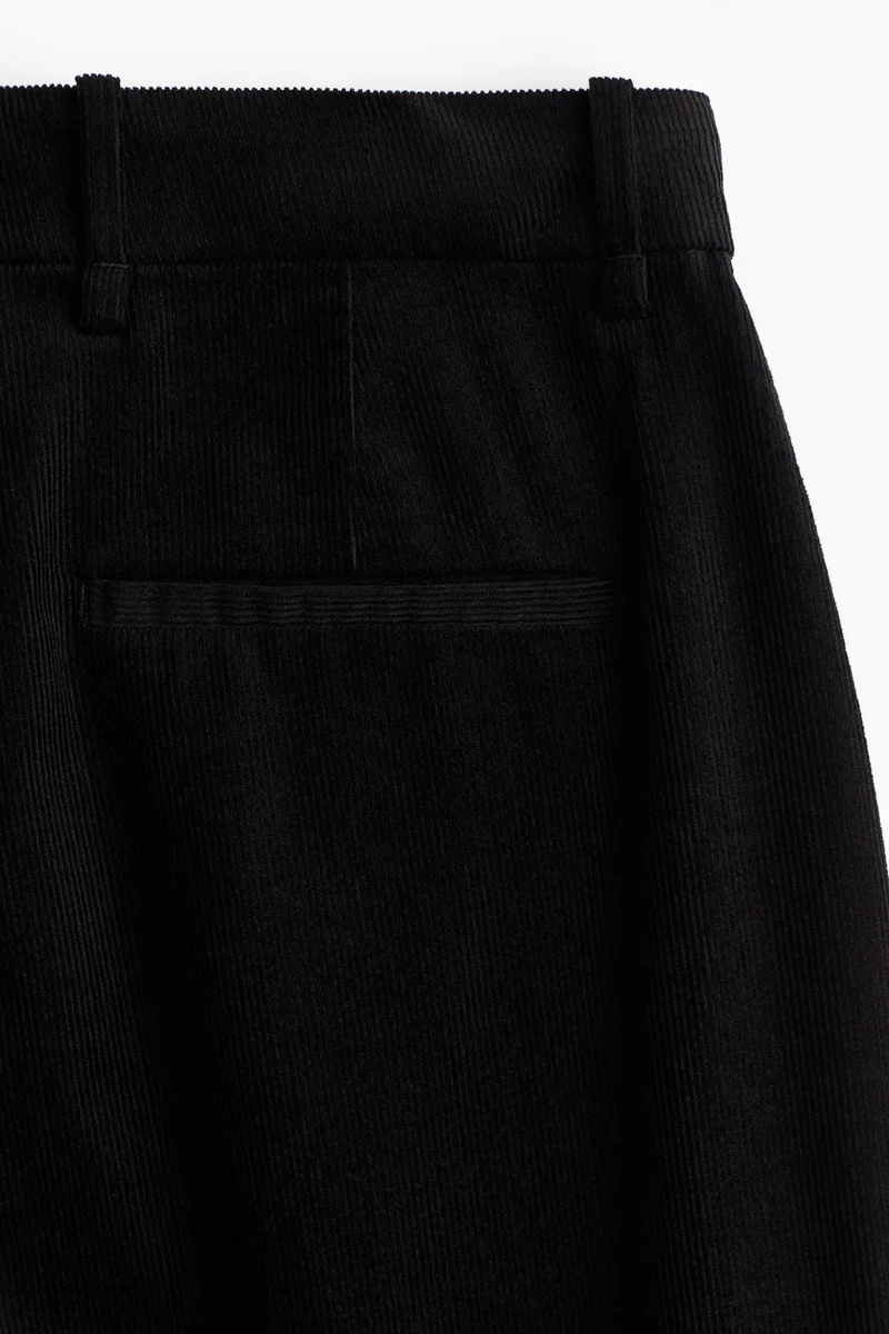 H&M Wide corduroy trousers