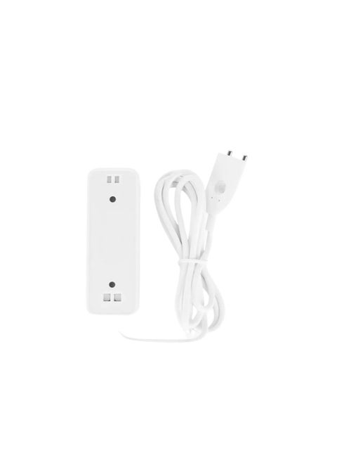Smart Water Leak Detector ZigBee, Battery Powered, Tuya App Compatible, Remote Alerts For Home Monitoring - White