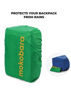 Mokobara MOKOBARA The Em Telescope Expandable Backpack - Green, Water-Resistant 15.6" Laptop Bag with Luggage Sleeve for Work, Travel, and Daily Use (Ocean)  - Image 5