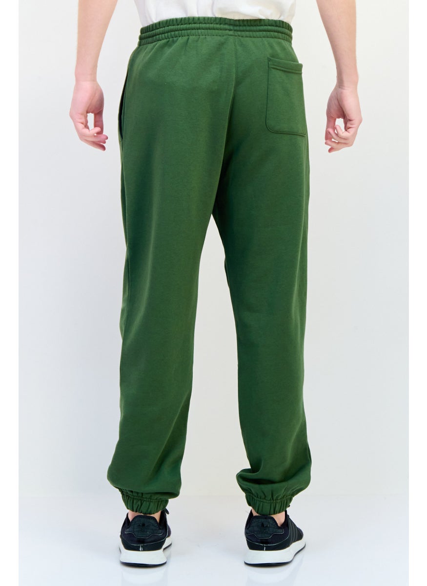 Reebok Men Sportswear Fit Embroidered Logo Training Sweatpants, Green  - Image 3