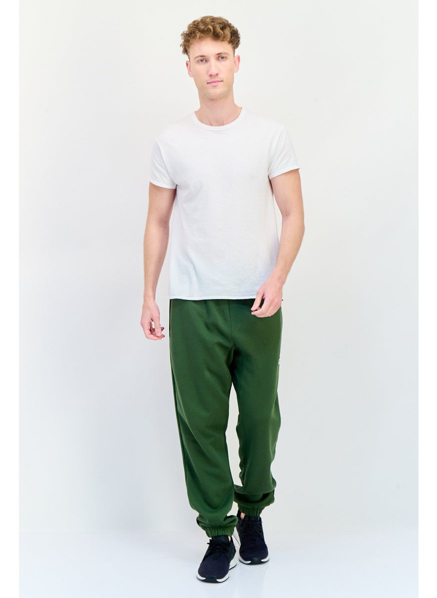 Reebok Men Sportswear Fit Embroidered Logo Training Sweatpants, Green  - Image 4
