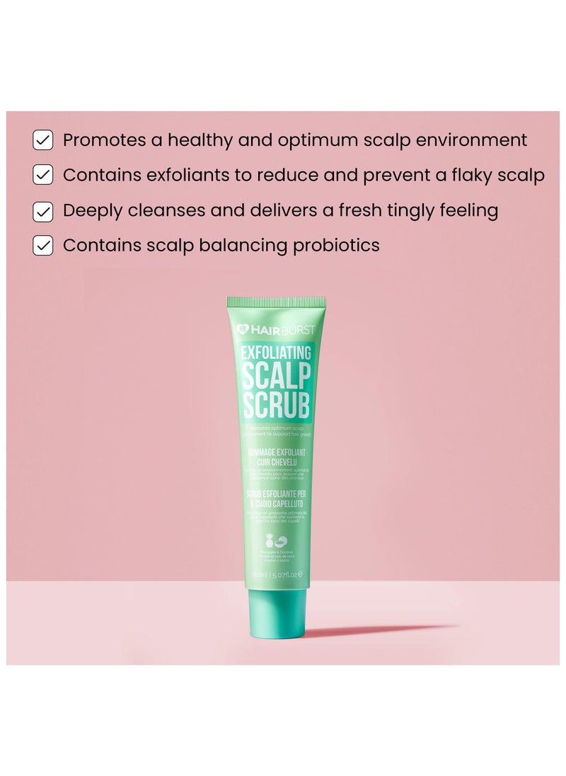 HAIR BURST - Scalp Scrub - Vegan Anti-Dandruff Pre-Shampoo Treatment - Deep Cleaning, Clarifying Exfoliator - Removes Build Up and Flaky Scalp to Promote Hair Growth - Image 1