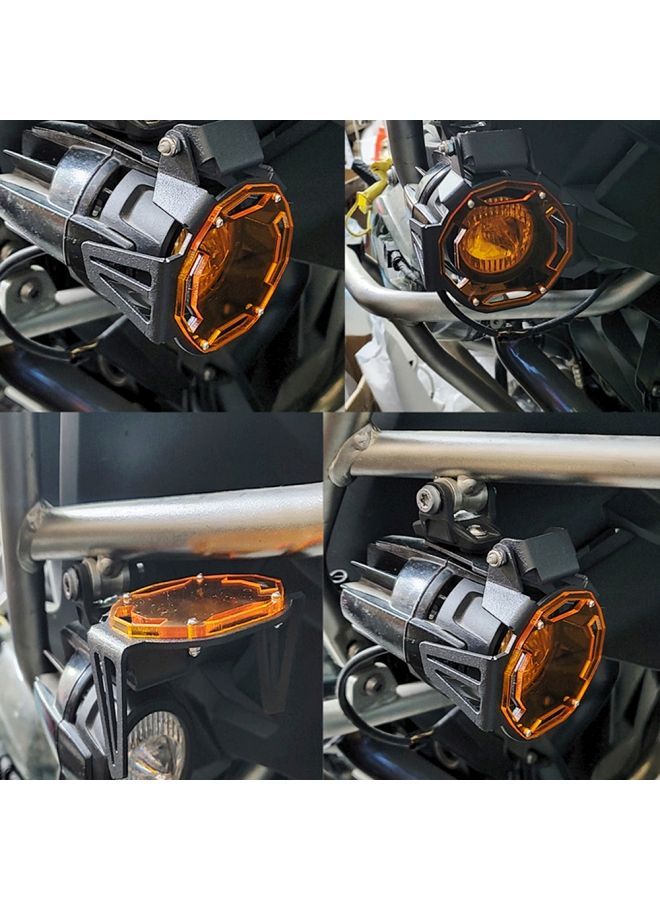 نيبمينينت طقم أغطية واقية لضوء الضباب للدراجة النارية مكون من قطعتين - Image 2