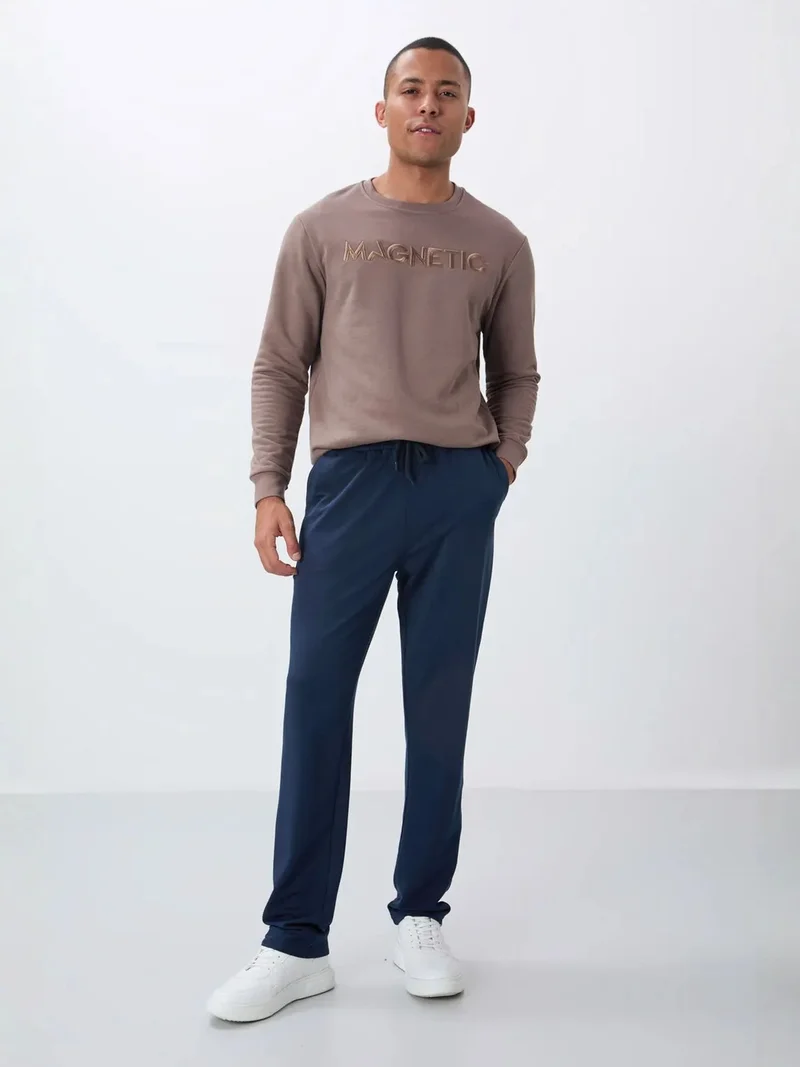 تومي لايف TOMMY Men's Regular-Fit Cotton Blend Sweatpants