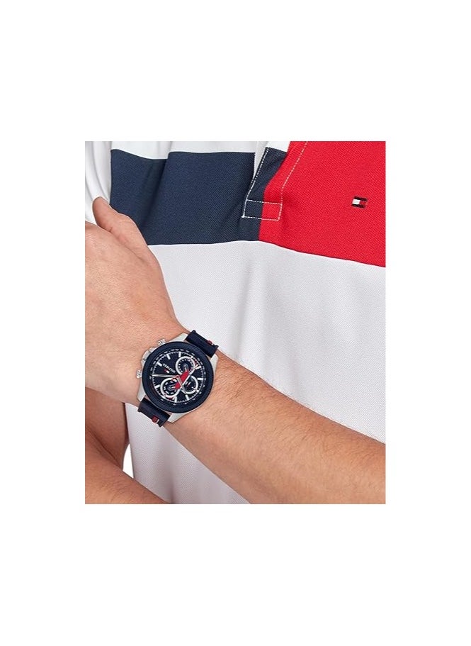 TOMMY HILFIGER Tommy Hilfiger Men's Stainless Steel Racing-Inspired Watch (Model 1792083)  - Image 4