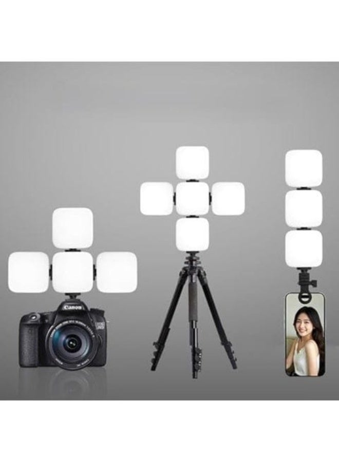 Ring Light, Adjustable LED Lighting M-88 – Mini Dimmable Camera Light for Mobile Phones, Laptops, Live Streaming and Content Creation - Image 4