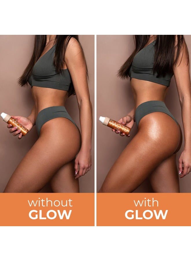 COCOSOLIS GLOW Shimmer Oil | Illuminizing Natural Dry Oil With Shiny Particles | Leaves The Skin Glowing & Enhances a Golden Tan | Gives a Luxurious Feel to Your Skin | 110ml - Image 2