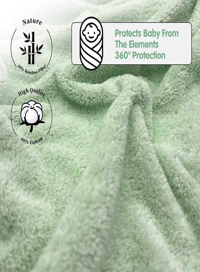 TMIELYBS Hooded Baby Towels, 4 Packs Premium Soft Baby Bath Towels with Hood for Babies, Toddler, Infant - Ultra Absorbent, Baby Stuff Shower as Best Gifts for Boys and Girls (4Pack) - Image 4
