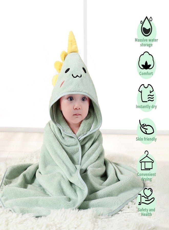 TMIELYBS Hooded Baby Towels, 4 Packs Premium Soft Baby Bath Towels with Hood for Babies, Toddler, Infant - Ultra Absorbent, Baby Stuff Shower as Best Gifts for Boys and Girls (4Pack) - Image 3