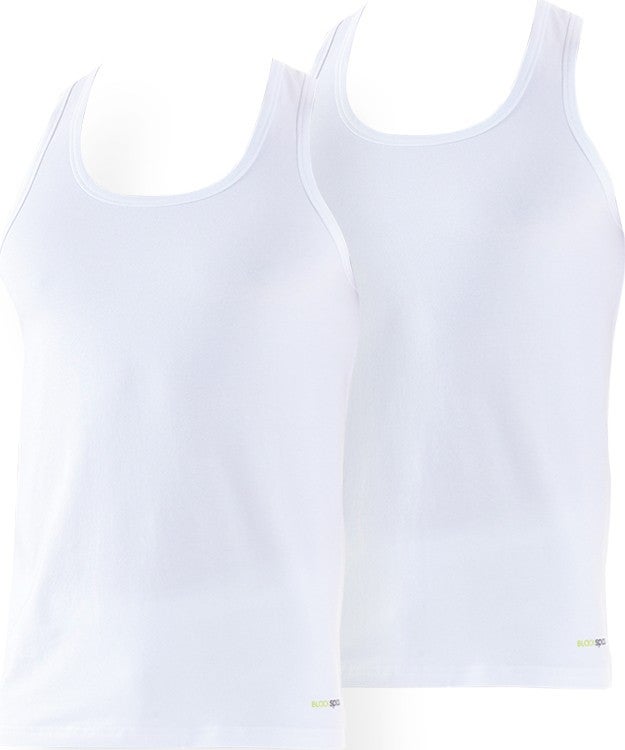 Blackspade Men's Sports Athlete 2-Pack Tender Cotton 9676 - White 