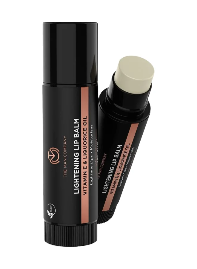 The Man Company Lightening Lip Balm With Vitamin E, Coconut And Olive Oil  4 G