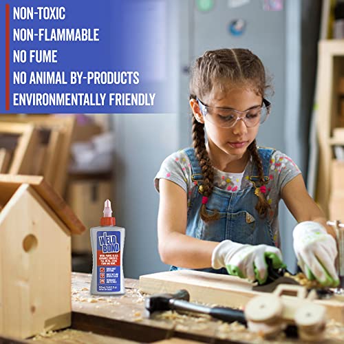 Weldbond All Purpose Glue, Bonds Most Anything! Non-Toxic Glue, Use as Wood Glue or on Glass Crafts Ceramic Mosaic Porcelain Tile Stone Fabric Carpet Metal & More. Dries Crystal Clear 5.4 oz / 160 ml - Image 3