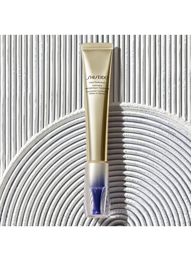Shiseido Vital Perfection Intensive WrinkleSpot Treatment - 20 mL - Visibly Improves Deep Wrinkles & Dark Spots - Image 4