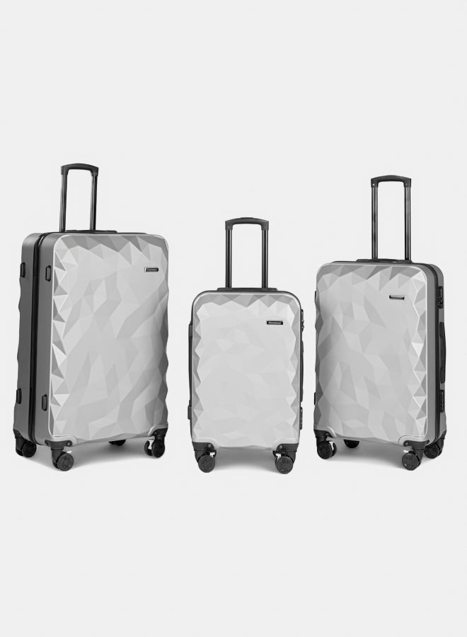 Hammer Hammer Laggage Diamond Set 3 pieces 30 / 26 / 22 - 100% Pure ABS Material - One Year Warranty + 2 Year Free Maintenance  - Image 1