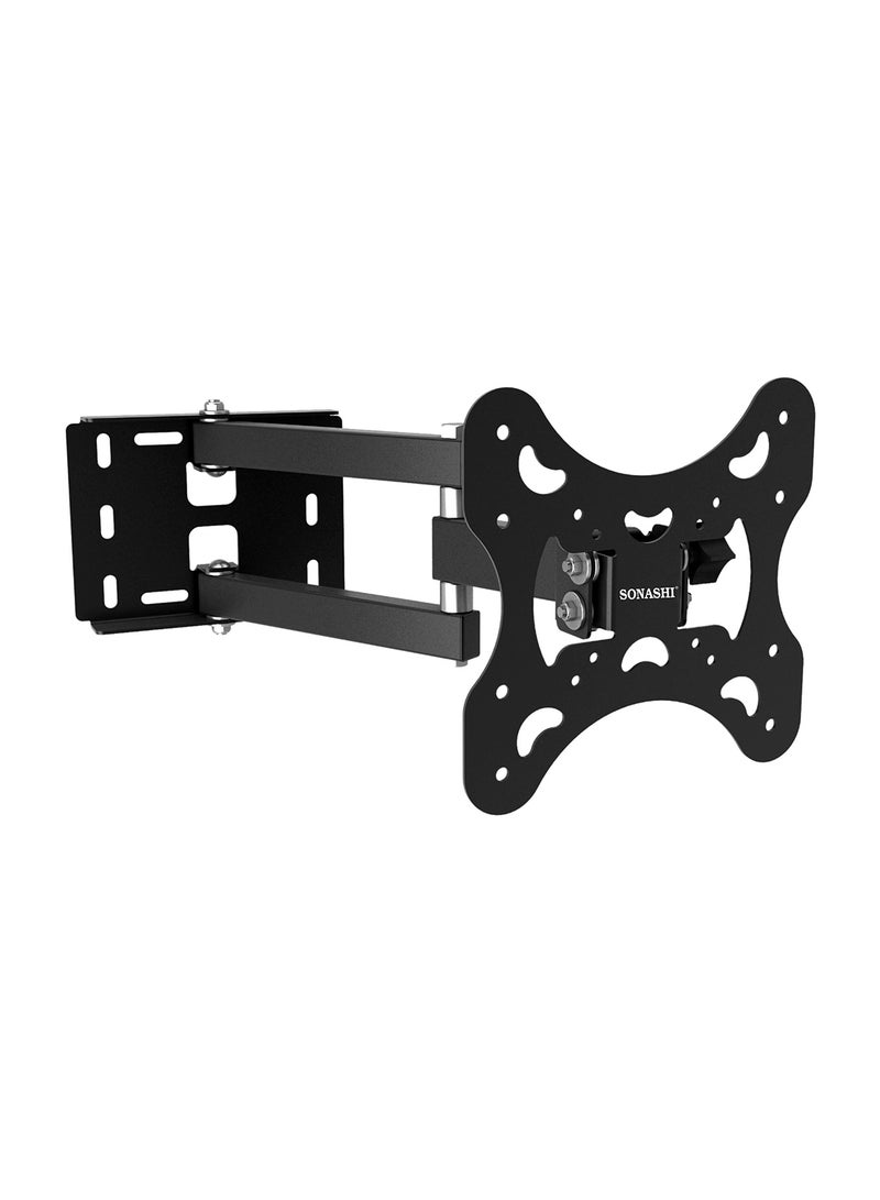SONASHI Tv Wall Bracket - Suitable For Led/Lcd/Plasma Tvs Perfect For A Tv Size Of 14-42 Inch Swivel Tv Bracket Along With Tilt Angle With Vesa Compatibility Tv Wall Mount Black - Image 1