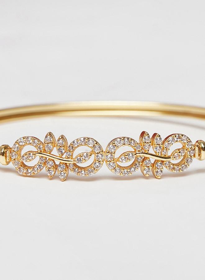 VOYLLA Sparkling Elegance CZ Designer Bracelet - Image 4