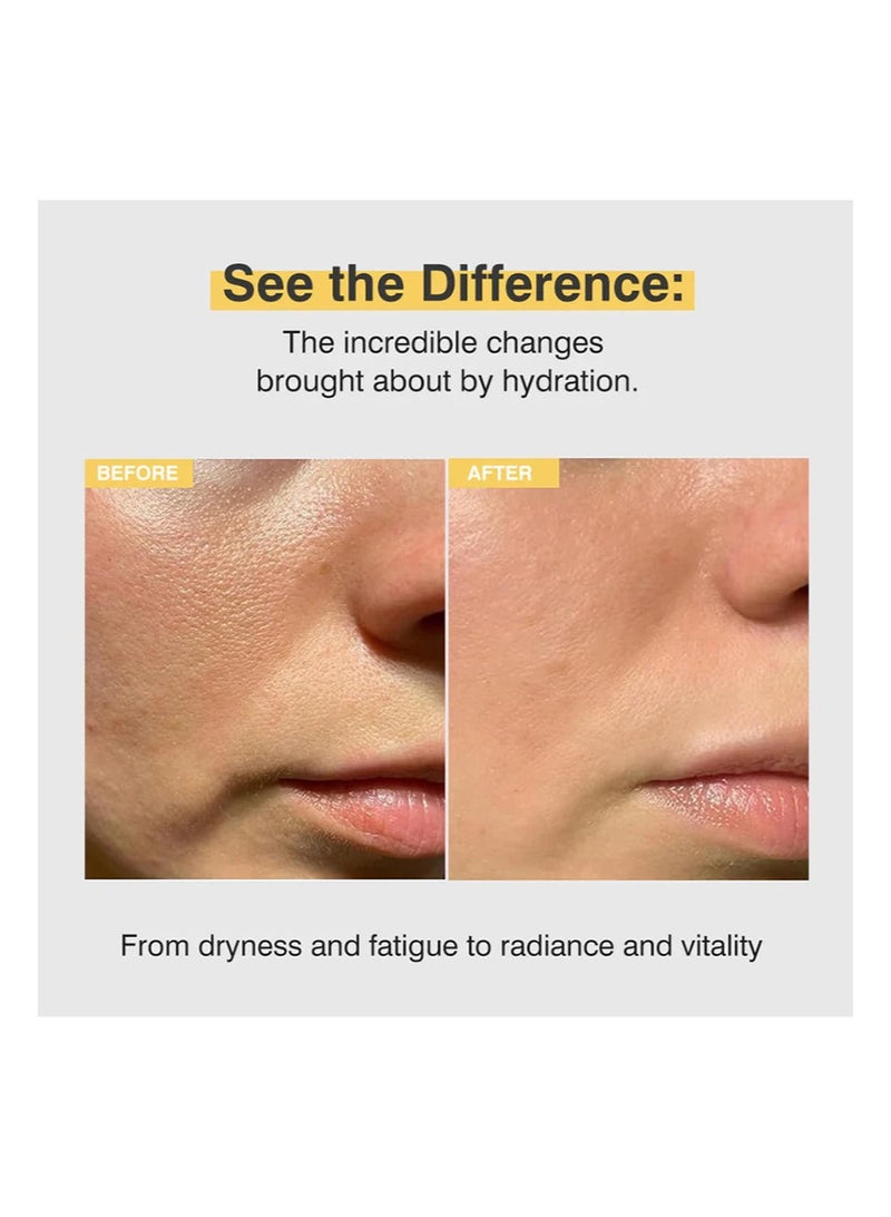 ك أو إي سي ثنائي العناية بالخطوط الدقيقة: كريم في مصل وكريم كبسولات الكولاجين، للعناية بالتجاعيد العميقة، بشرة زجاجية، مرونة للبشرة المتقدمة في السن، مرطب للوجه - Image 5