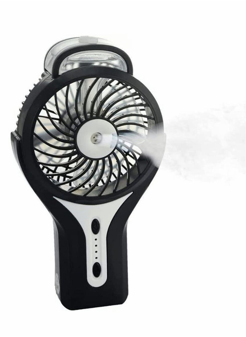OPOLAR - Fan, Handheld Fan, Rechargeable USB Variable Speed Cooling Fan, Mini Water Spray Moisturizing Fan, Portable Mini Spray Fan (Built-in 2000mAh Rechargeable Battery) - Image 1