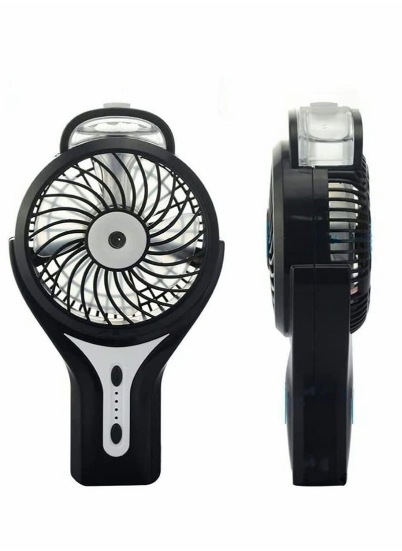 OPOLAR - Fan, Handheld Fan, Rechargeable USB Variable Speed Cooling Fan, Mini Water Spray Moisturizing Fan, Portable Mini Spray Fan (Built-in 2000mAh Rechargeable Battery) - Image 1