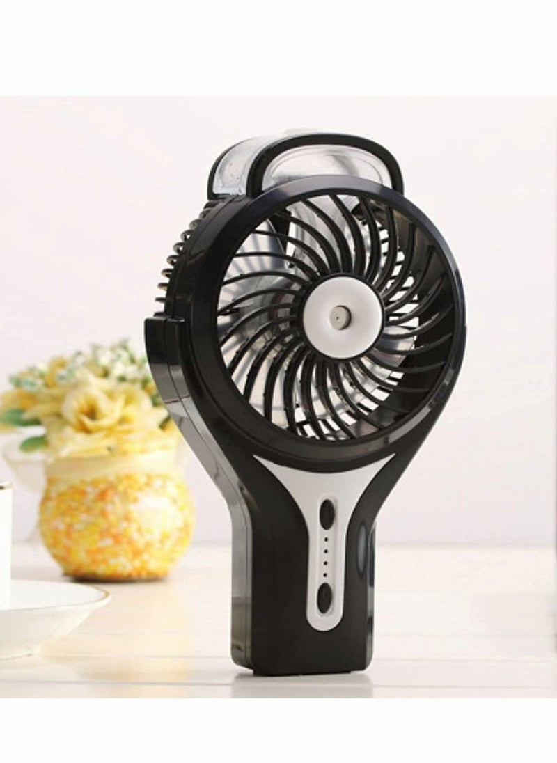 OPOLAR - Fan, Handheld Fan, Rechargeable USB Variable Speed Cooling Fan, Mini Water Spray Moisturizing Fan, Portable Mini Spray Fan (Built-in 2000mAh Rechargeable Battery) - Image 1