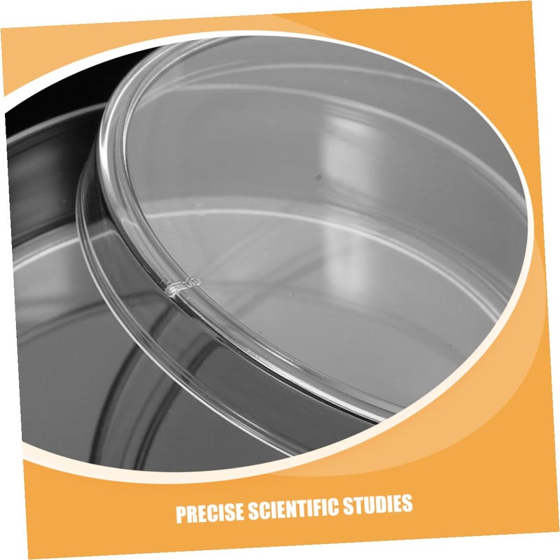 Sterile 60mm Plastic Petri Dishes 5 Pack for Cell Culture Laboratory Samples - Image 4