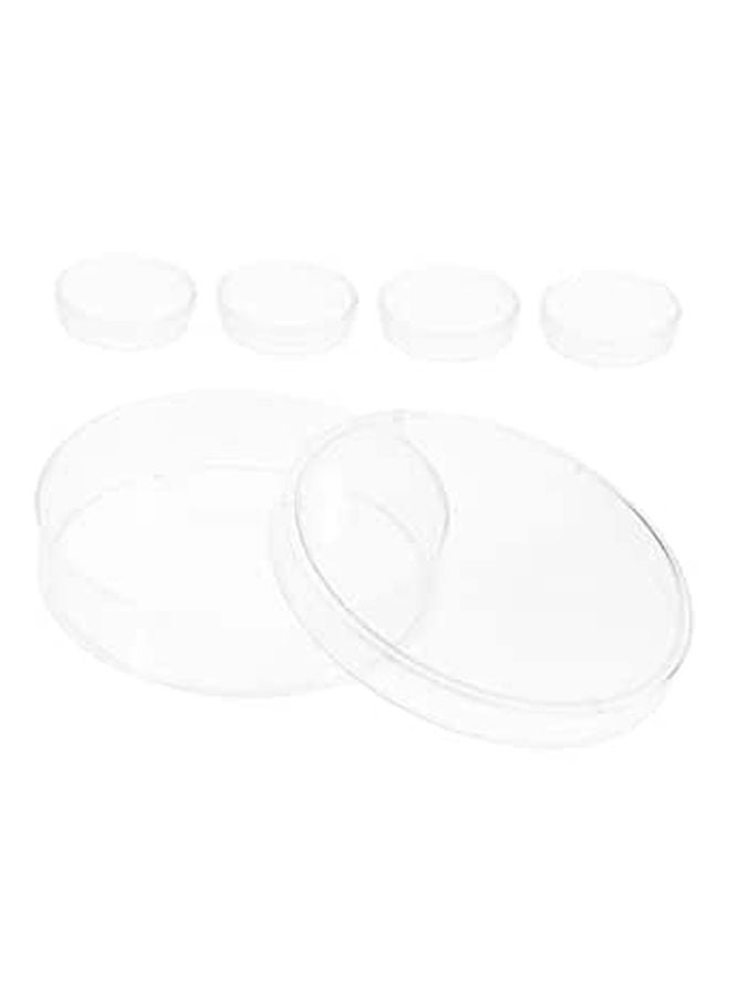 Sterile 60mm Plastic Petri Dishes 5 Pack for Cell Culture Laboratory Samples - Image 1
