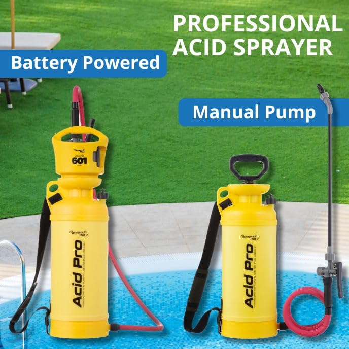 Sprayers Plus Acid Sprayer 2 Gallon, Acid Pro Compression Sprayer, Chemical Resistant, Leak-Free, for Acid Stain Muriatic Acid - Image 4