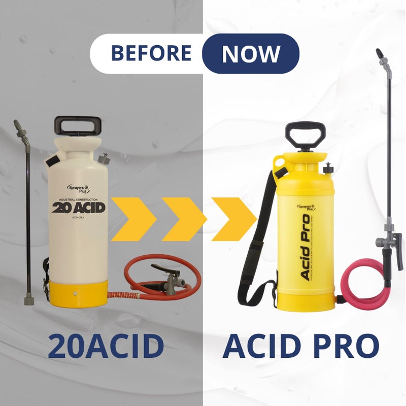 Sprayers Plus Acid Sprayer 2 Gallon, Acid Pro Compression Sprayer, Chemical Resistant, Leak-Free, for Acid Stain Muriatic Acid - Image 2