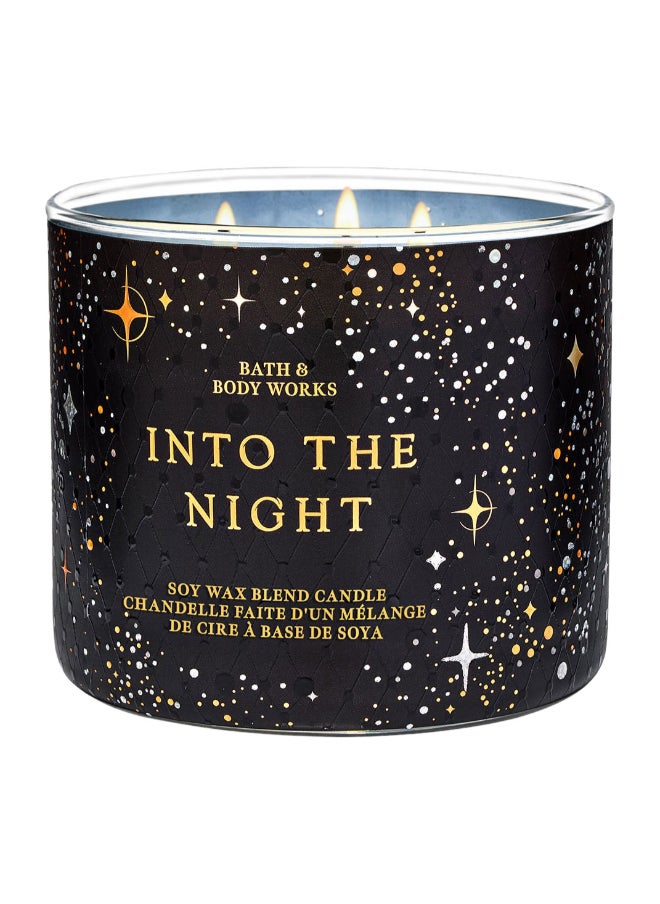Bath & Body Works Into The Night 3-Wick Candle 